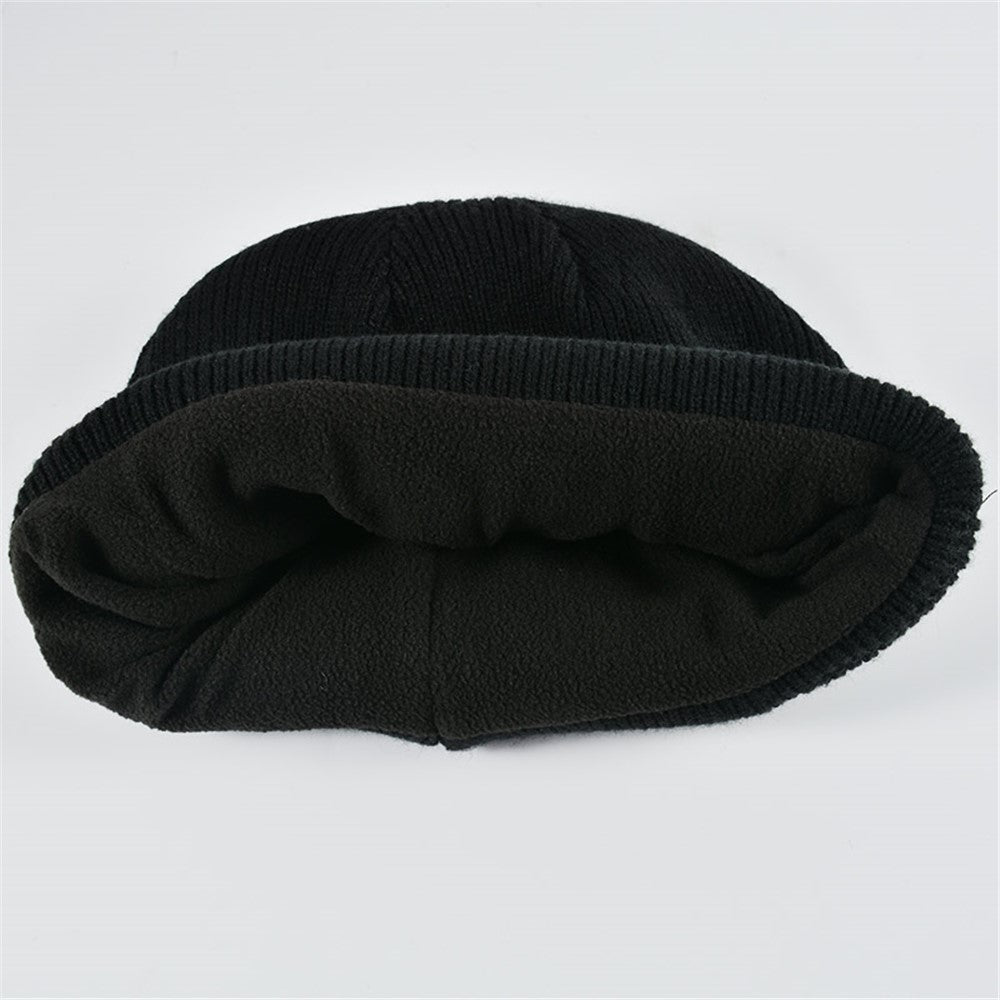 Bluetooth-compatible Headphones Winter Hat Warm Music Hat with Mic Gloves Wireless Headphone