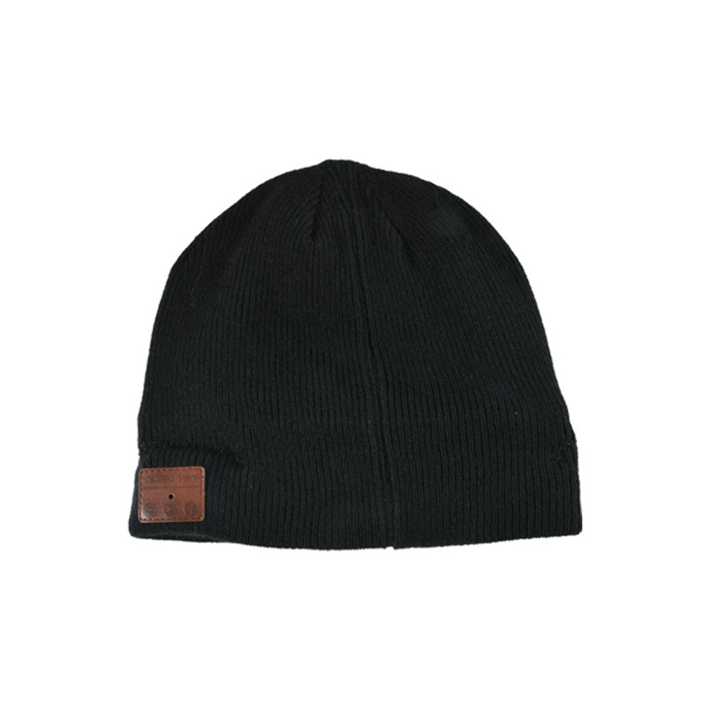 Bluetooth-compatible Headphones Winter Hat Warm Music Hat with Mic Gloves Wireless Headphone