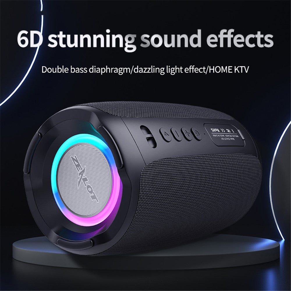 ZEALOT S61 Portable Wireless Speaker Outdoor Bluetooth-compatible Calling Stereo Music Subwoofer