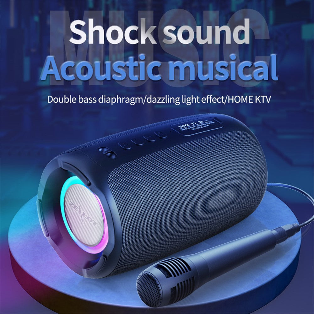 ZEALOT S61 Portable Wireless Speaker Outdoor Bluetooth-compatible Calling Stereo Music Subwoofer