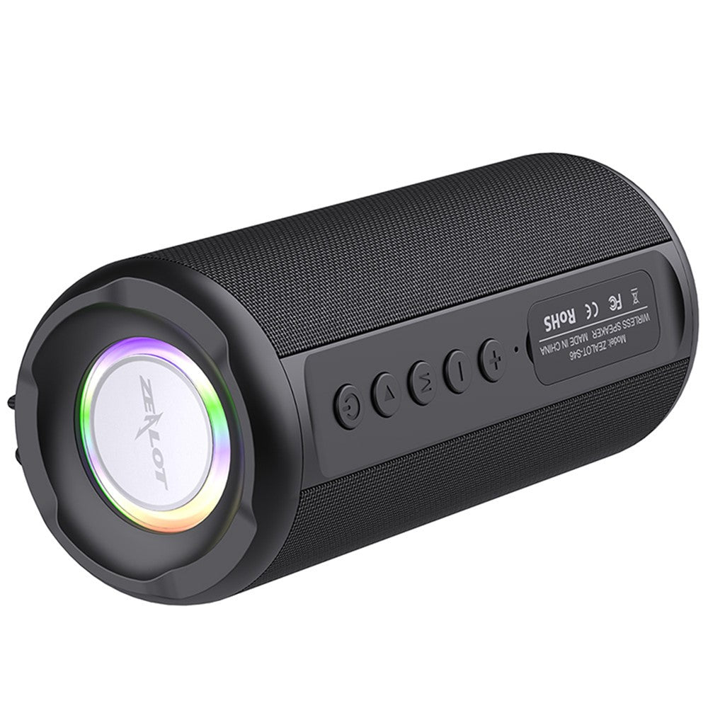 ZEALOT S46 Wireless Bluetooth-compatible Speaker Outdoor IPX5 Waterproof Subwoofer Support AUX/TF Card/U Disk