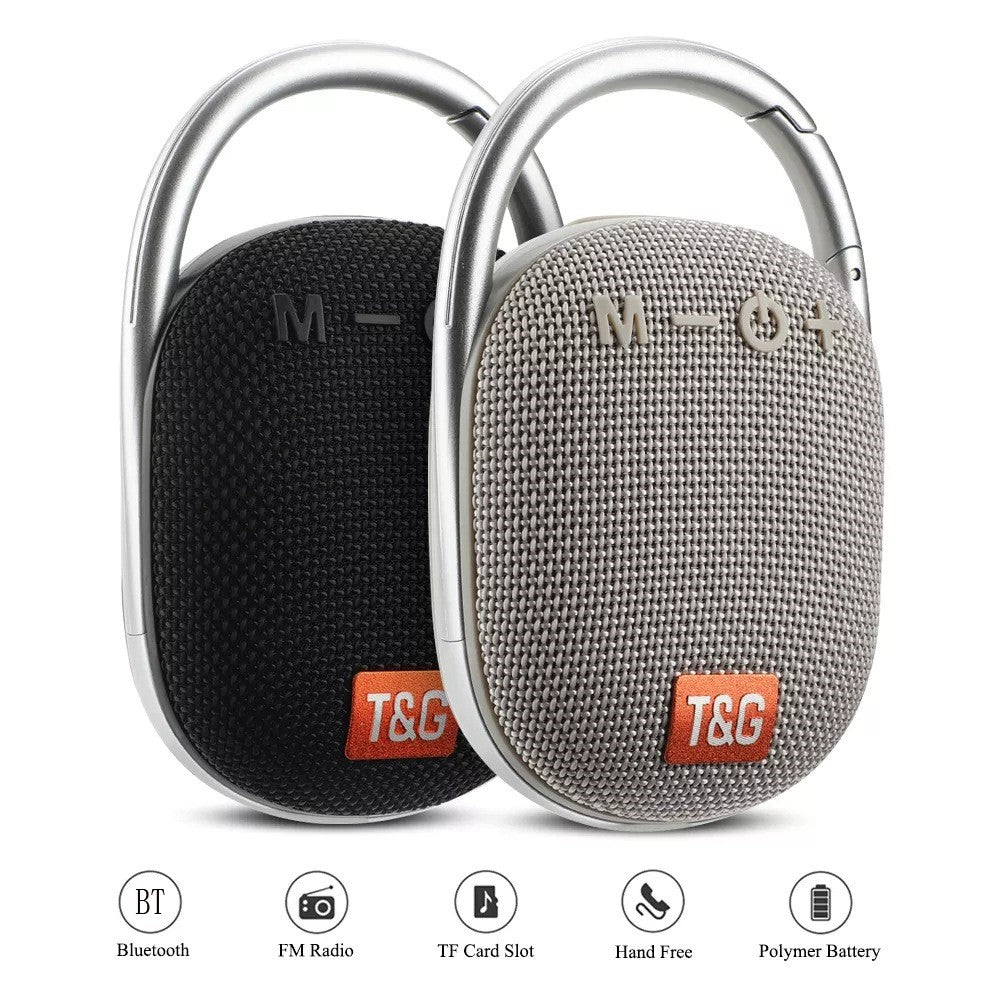 T&G TG321 TWS Portable Wireless Speakers Outdoor Mini Music Box LED Light Subwoofer Loudspeaker Support TF Card