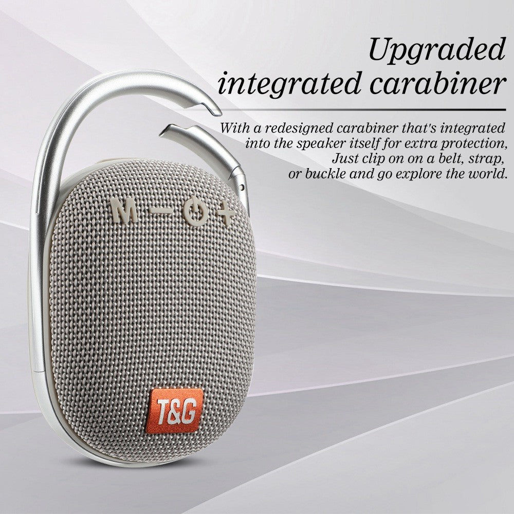 T&G TG321 TWS Portable Wireless Speakers Outdoor Mini Music Box LED Light Subwoofer Loudspeaker Support TF Card