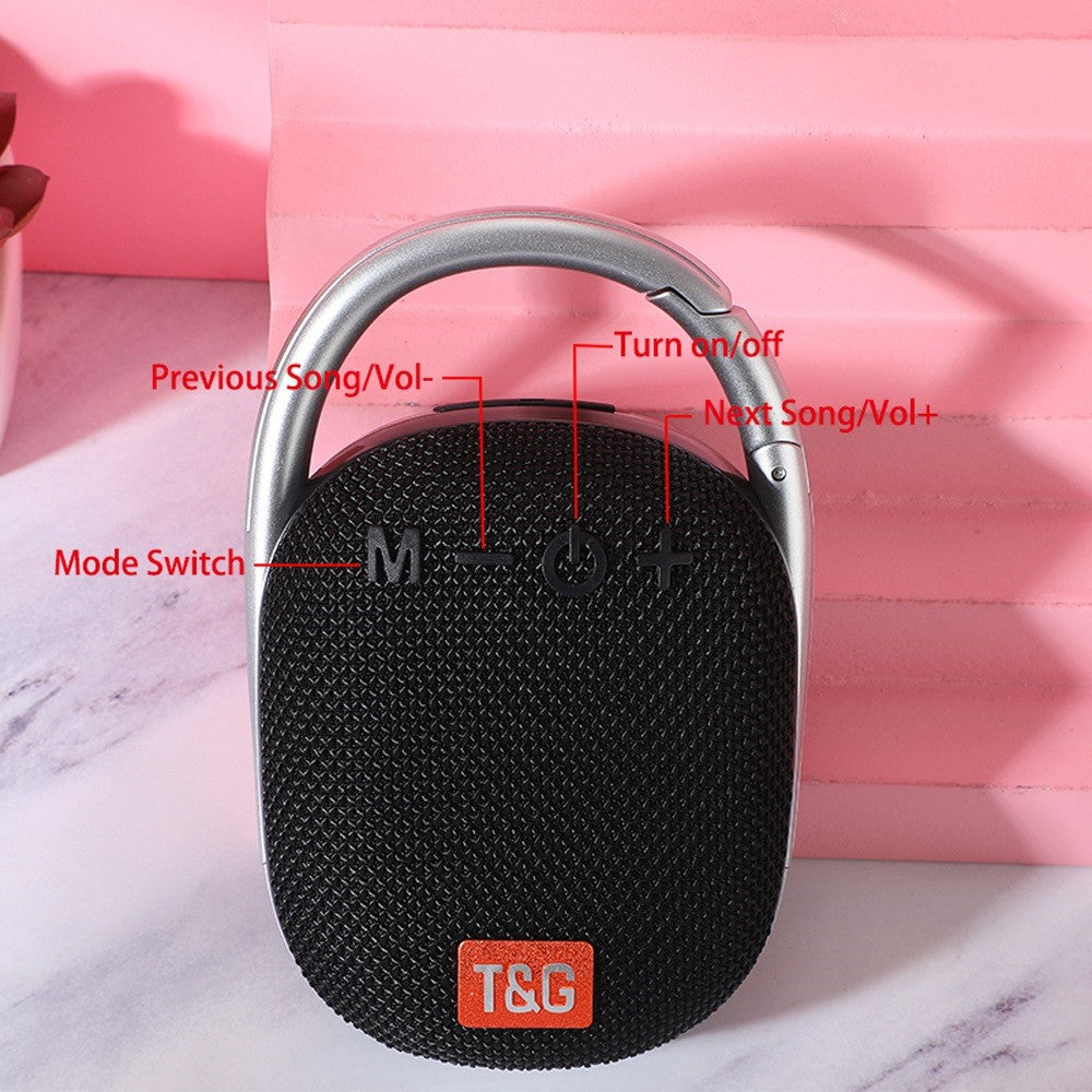 T&G TG321 TWS Portable Wireless Speakers Outdoor Mini Music Box LED Light Subwoofer Loudspeaker Support TF Card