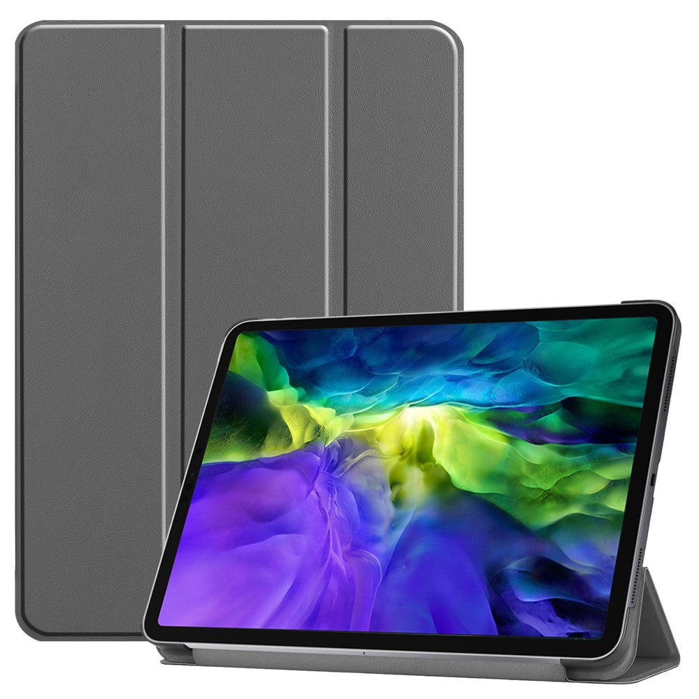 PU Leather Cover for iPad Pro 11-inch (2022)/(2021)/(2020)/(2018) Tri-fold Stand Smart Case