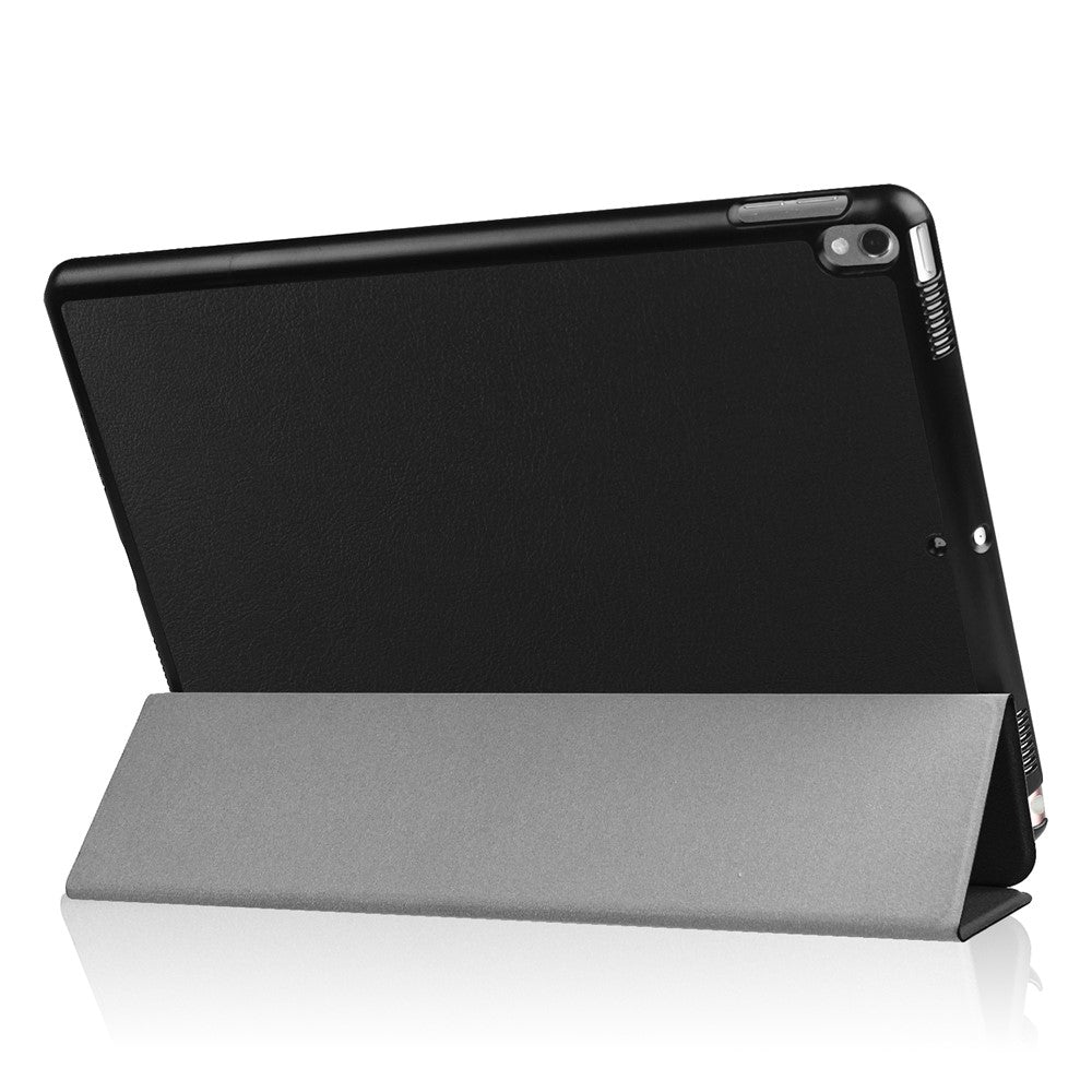 For iPad Air 10.5 (2019) / Pro 10.5-inch (2017) Tri-fold PU Leather Smart Stand Case Accessory