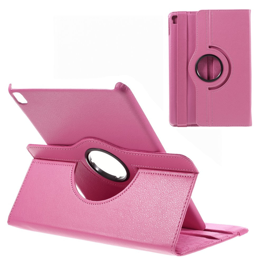 Litchi Skin Full Rotary Leather Stand Shell for iPad Pro 9.7 inch
