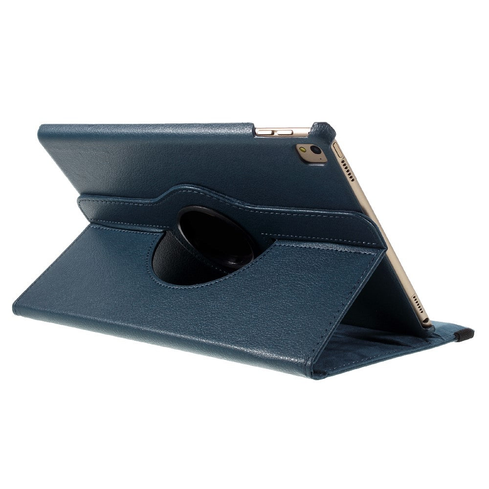 Litchi Skin Full Rotary Leather Stand Shell for iPad Pro 9.7 inch