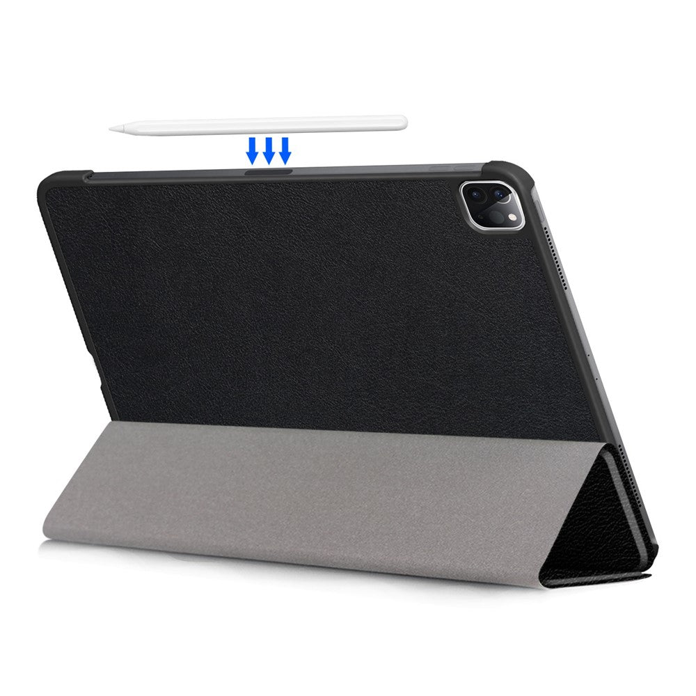 PU Leather Tri-Fold Stand Tablet Case for iPad Air 11 (2026) / (2025) / (2024) / Air (2020) / Air (2022) / Pro 11-inch (2022) / (2021) / (2020)