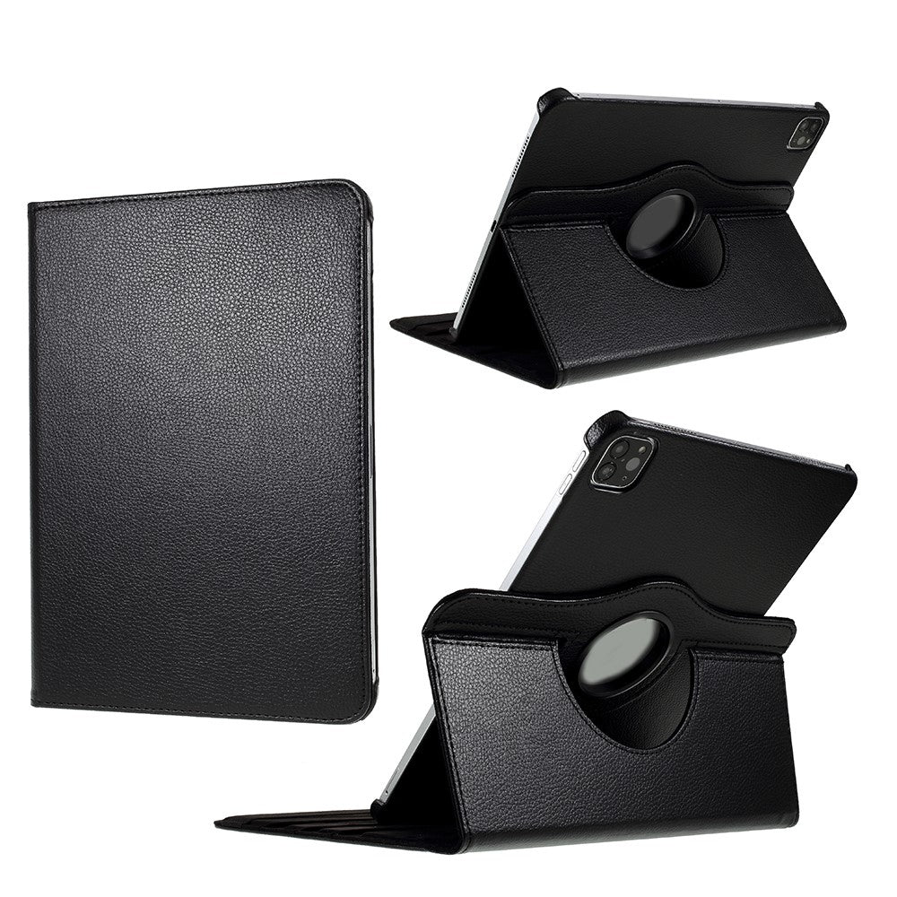 Litchi Skin Stand Cover for iPad Air 11 (2026) / (2025) / (2024) / Air (2020) (2022) / Pro 11 (2022) (2021) (2020) (2018)