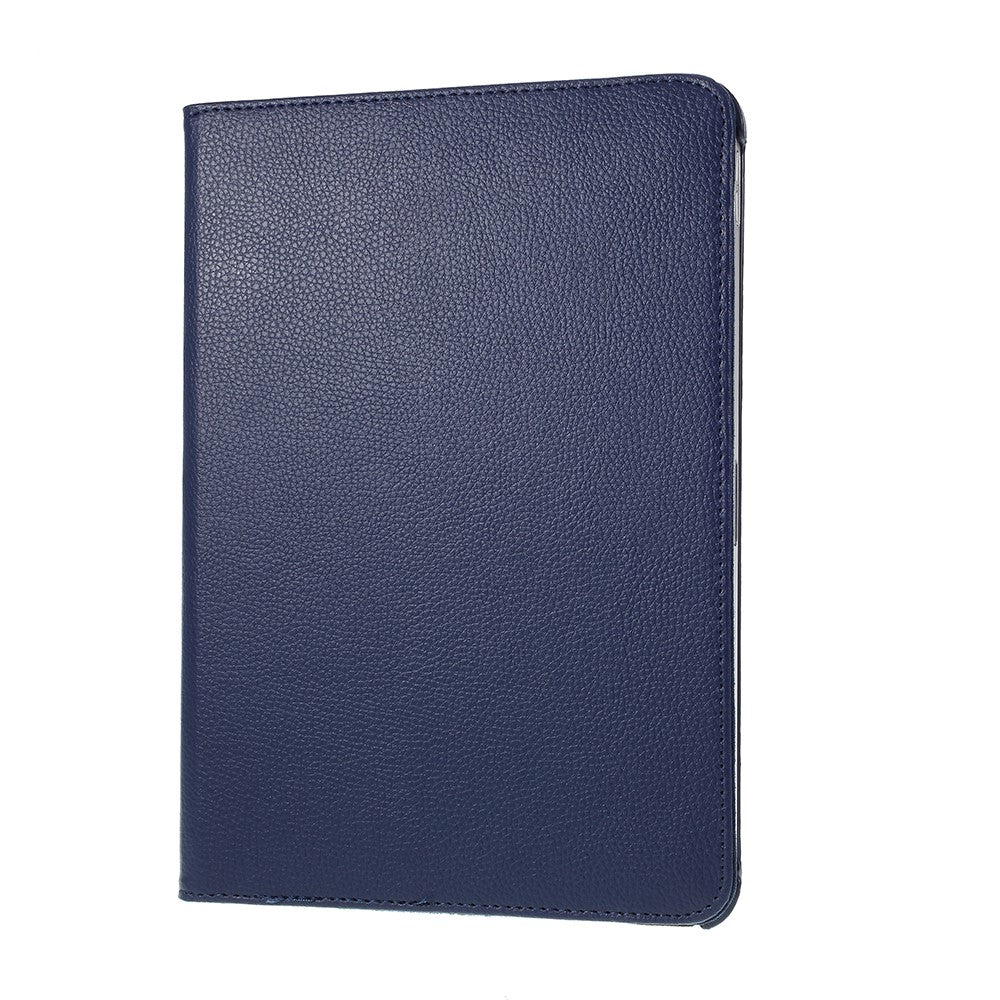 Litchi Skin Leather Case Cover with 360 Rotating Stand for iPad Pro 12.9 (2022) (2021) (2020) (2018)