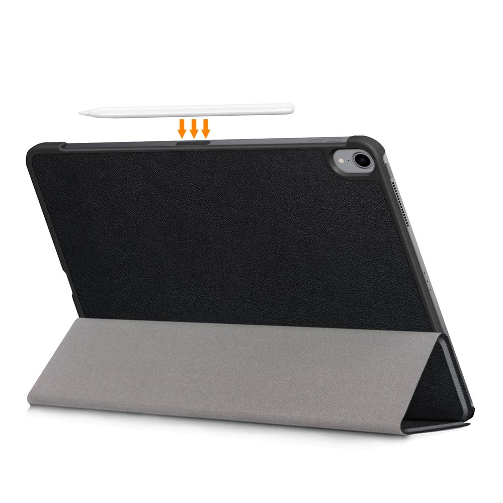 PU Leather Cover for iPad Air 11 (2026) / (2025) / (2024) / Air (2020) / Air (2022) Tri-Fold Stand Folio Tablet Case