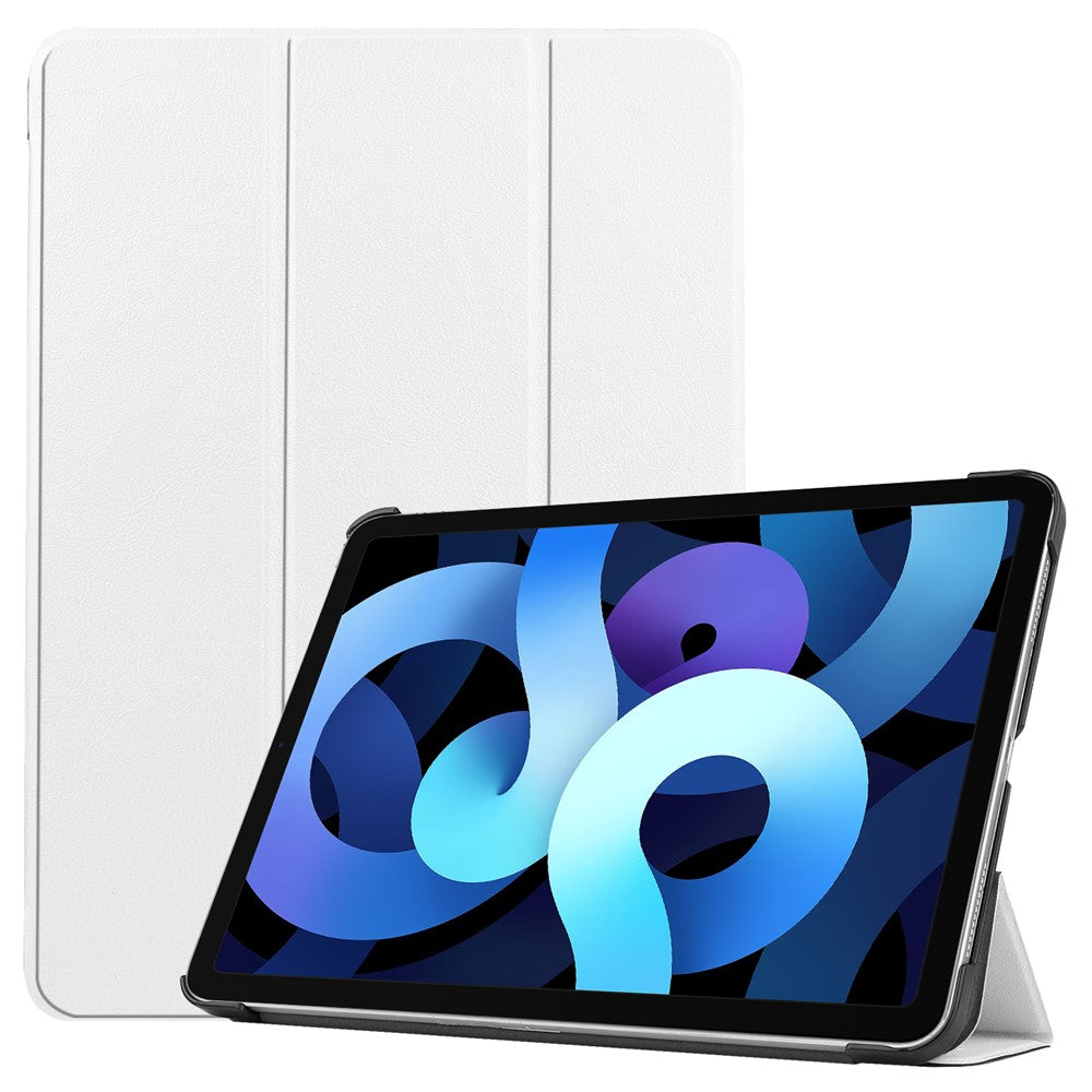 Litch Skin PU Leather Tri-Fold Stand Tablet Case for iPad Air 11 (2026) / (2025) / (2024) / Air (2022) / (2020)