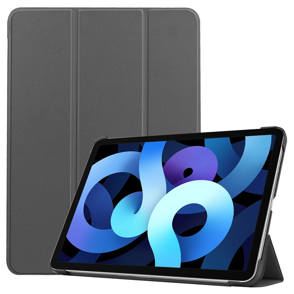 Litch Skin PU Leather Tri-Fold Stand Tablet Case for iPad Air 11 (2026) / (2025) / (2024) / Air (2022) / (2020)