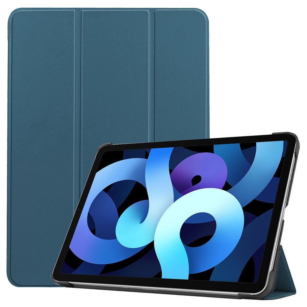 Litch Skin PU Leather Tri-Fold Stand Tablet Case for iPad Air 11 (2026) / (2025) / (2024) / Air (2022) / (2020)
