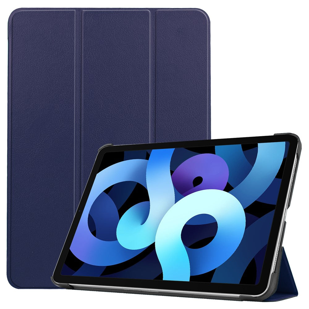 Litch Skin PU Leather Tri-Fold Stand Tablet Case for iPad Air 11 (2026) / (2025) / (2024) / Air (2022) / (2020)