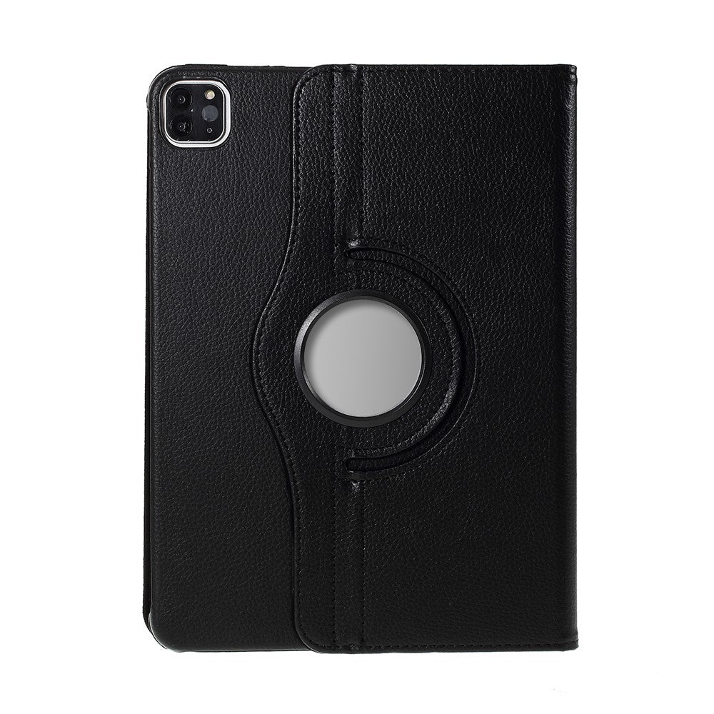Rotating Stand Leather Case for iPad Air 11 (2026) / (2025) / (2024) / Air (2020) / (2022) with Unique Circle Hollow Design