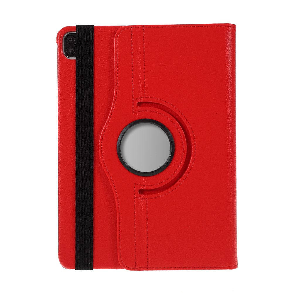 Rotating Stand Leather Case for iPad Air 11 (2026) / (2025) / (2024) / Air (2020) / (2022) with Unique Circle Hollow Design