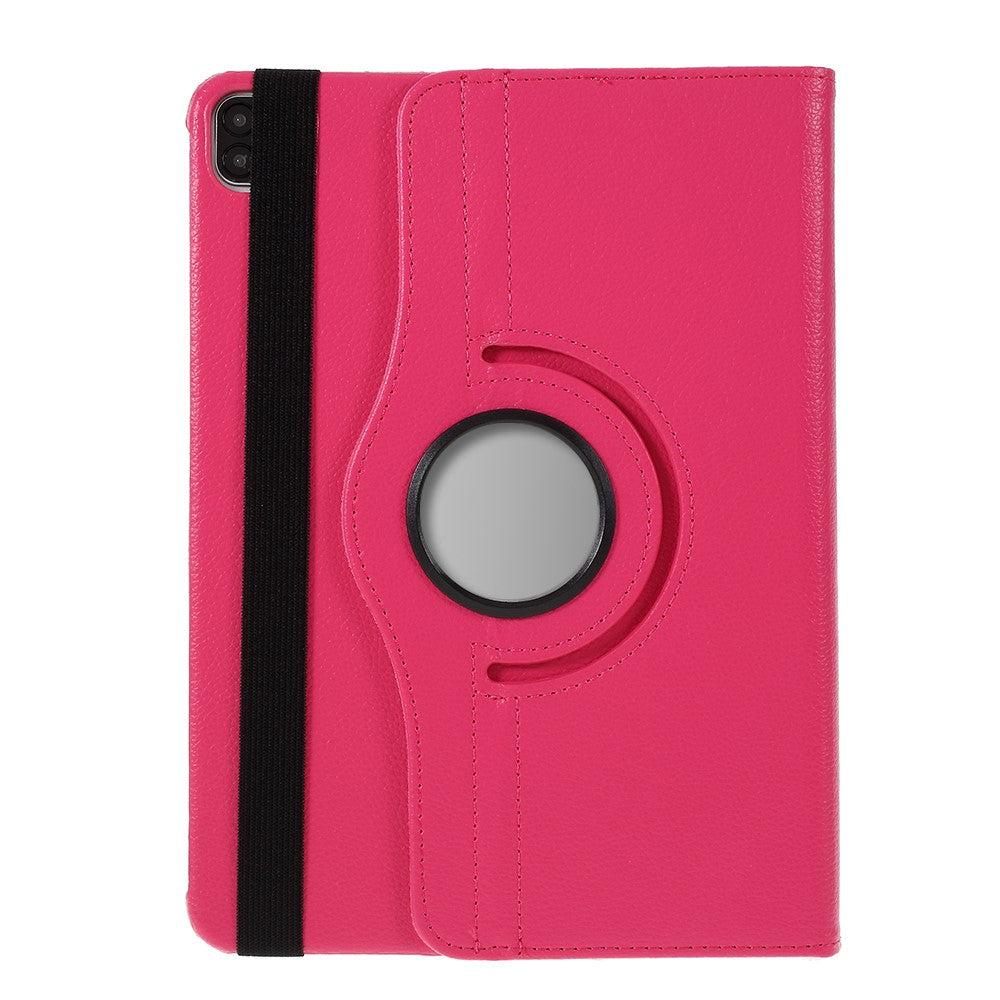 Rotating Stand Leather Case for iPad Air 11 (2026) / (2025) / (2024) / Air (2020) / (2022) with Unique Circle Hollow Design