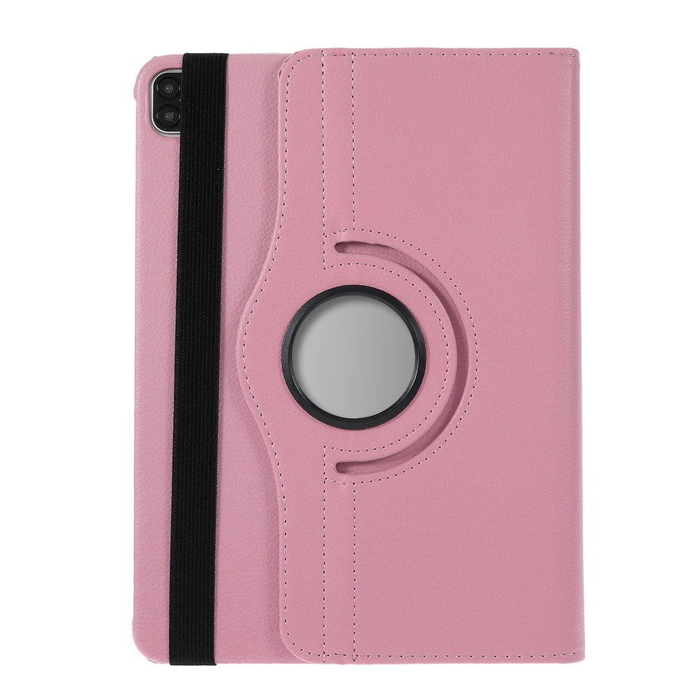Rotating Stand Leather Case for iPad Air 11 (2026) / (2025) / (2024) / Air (2020) / (2022) with Unique Circle Hollow Design