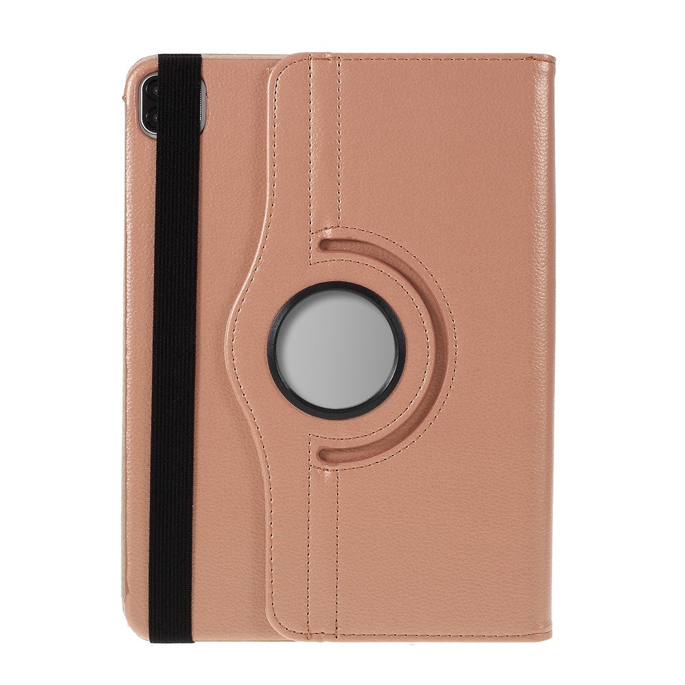 Rotating Stand Leather Case for iPad Air 11 (2026) / (2025) / (2024) / Air (2020) / (2022) with Unique Circle Hollow Design