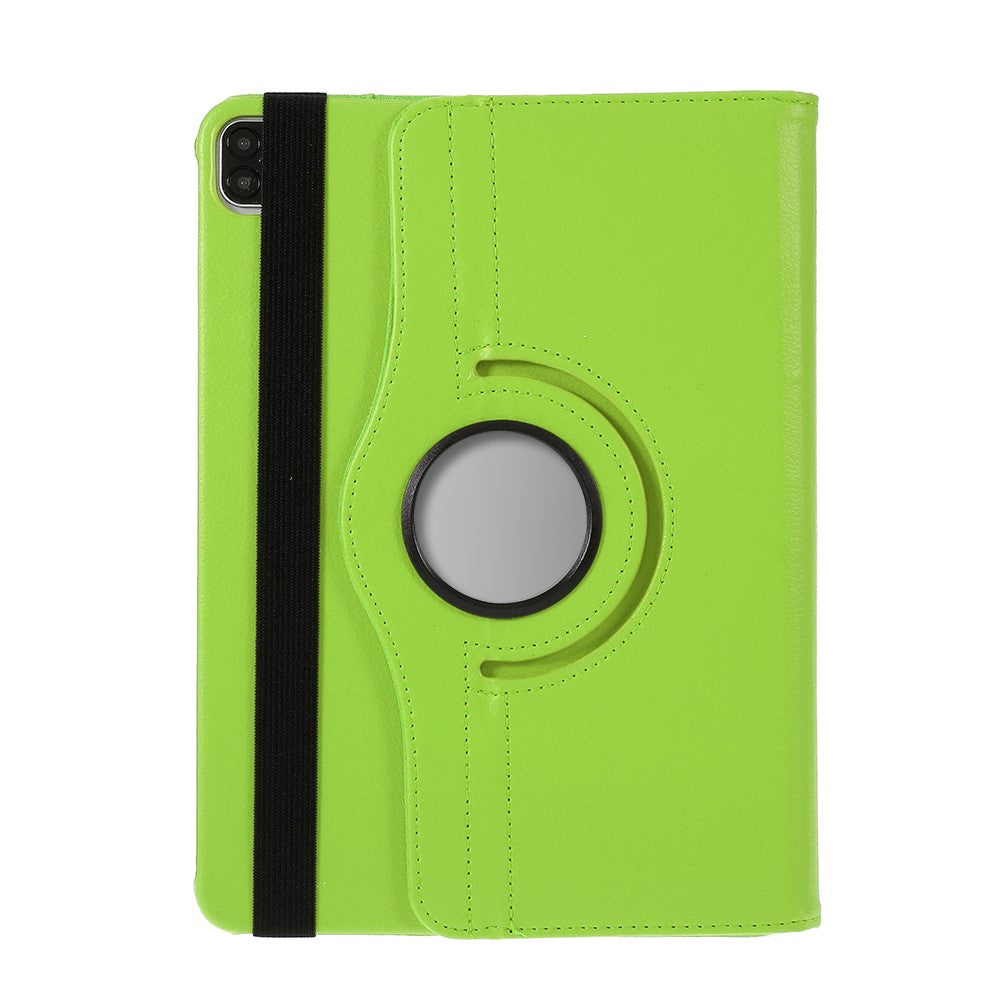 Rotating Stand Leather Case for iPad Air 11 (2026) / (2025) / (2024) / Air (2020) / (2022) with Unique Circle Hollow Design