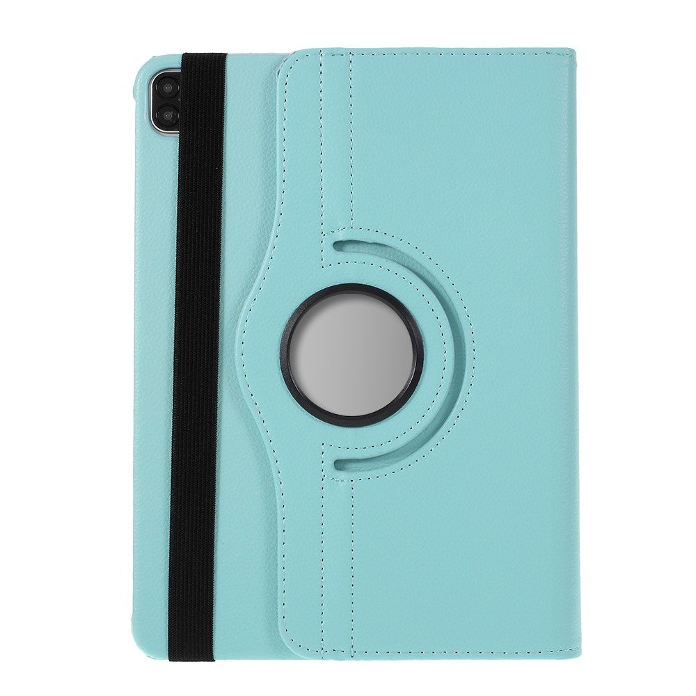 Rotating Stand Leather Case for iPad Air 11 (2026) / (2025) / (2024) / Air (2020) / (2022) with Unique Circle Hollow Design
