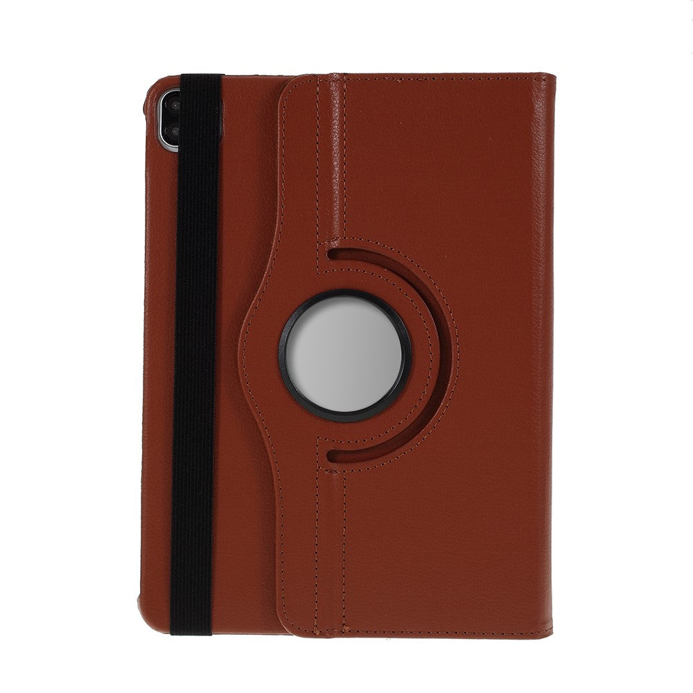 Rotating Stand Leather Case for iPad Air 11 (2026) / (2025) / (2024) / Air (2020) / (2022) with Unique Circle Hollow Design