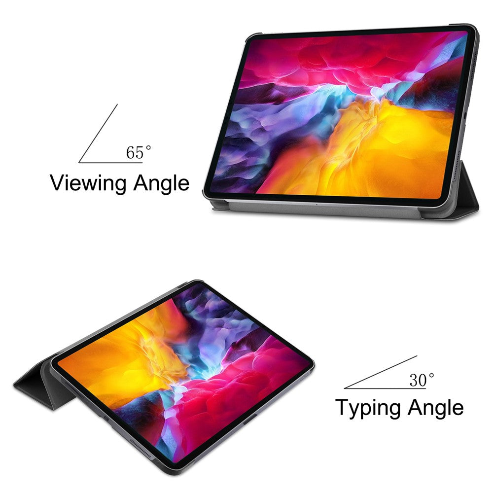 Stable Tri-fold Stand Auto Sleep/Wake Leather Stand Case for iPad Pro 11-inch (2021)
