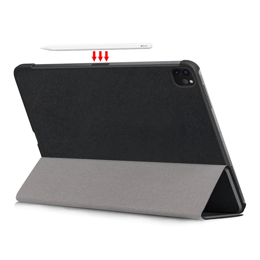 Tablet PU Leather Case Tri-fold Stand Case for iPad Pro 11-inch (2021) / (2020) / (2022) / Air (2020) / Air (2022)