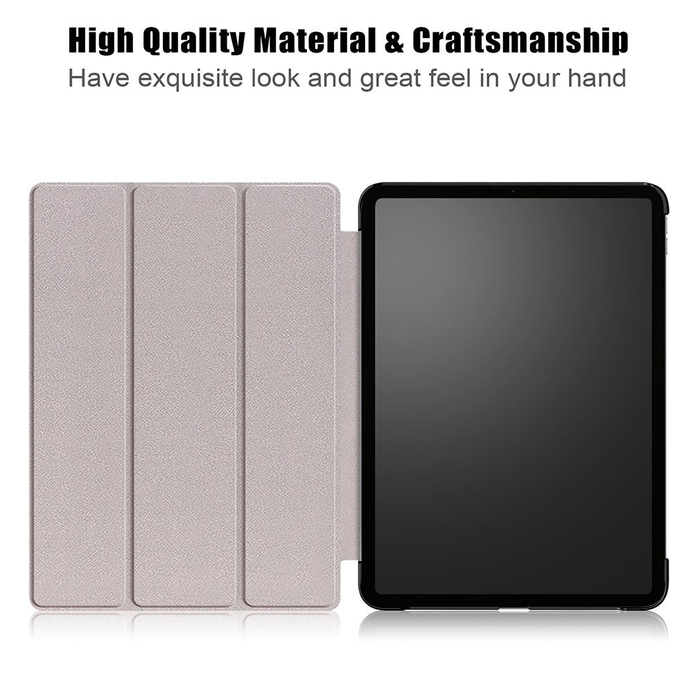 Tablet PU Leather Case Tri-fold Stand Case for iPad Pro 11-inch (2021) / (2020) / (2022) / Air (2020) / Air (2022)