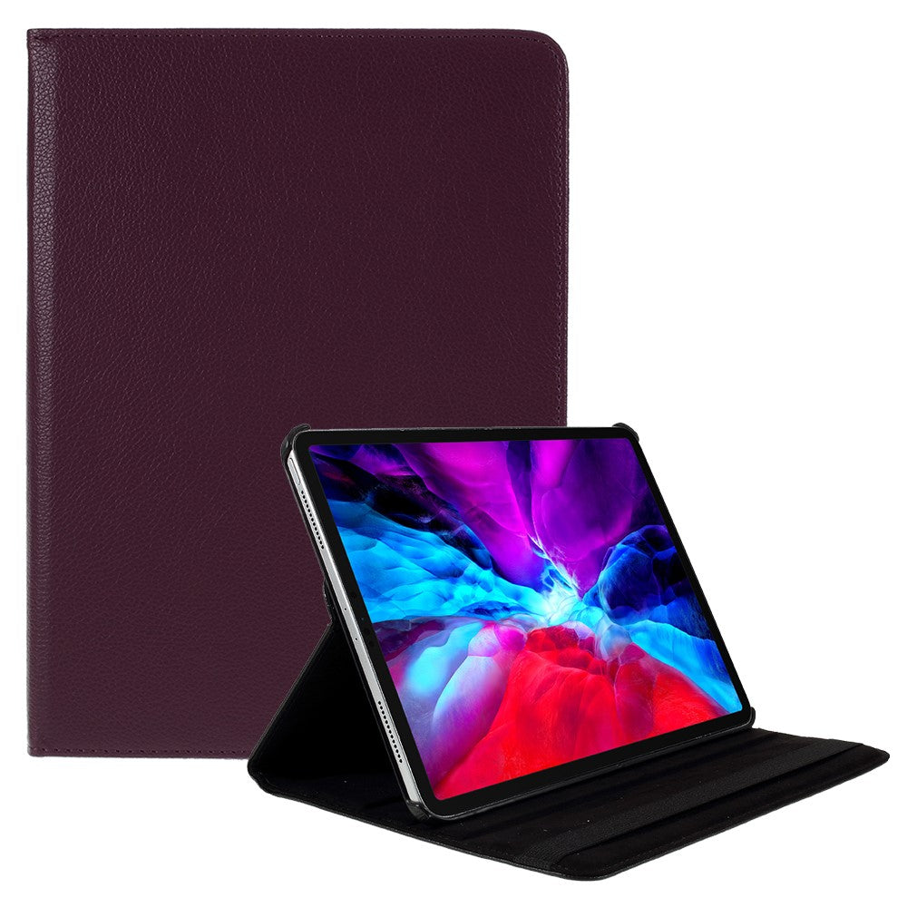 360 Rotating Stand Leather Tablet Case Protector for iPad Air 13 (2026) / (2025) / (2024) / Pro 12.9 (2022) / (2021) / (2020) / (2018)