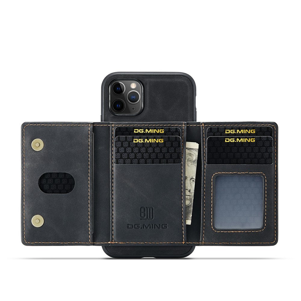 DG.MING M2 Series Detachable Wallet 2-in-1 Wireless Charging All-Inclusive Hybrid Case for iPhone 11 Pro Max 6.5 inch