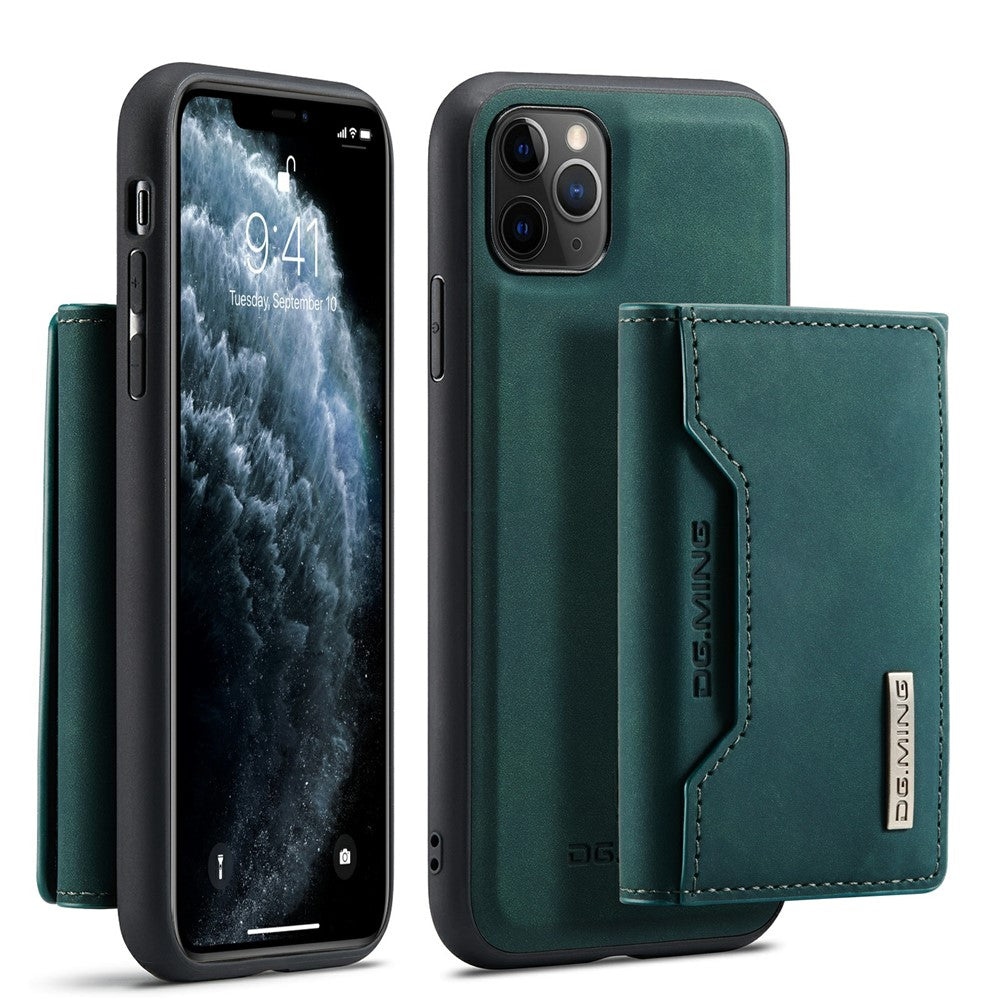 DG.MING M2 Series Detachable Wallet 2-in-1 Wireless Charging All-Inclusive Hybrid Case for iPhone 11 Pro Max 6.5 inch