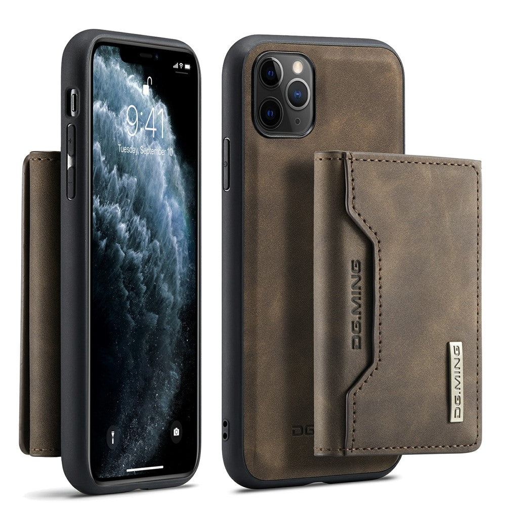 DG.MING M2 Series Detachable Wallet 2-in-1 Wireless Charging All-Inclusive Hybrid Case for iPhone 11 Pro Max 6.5 inch