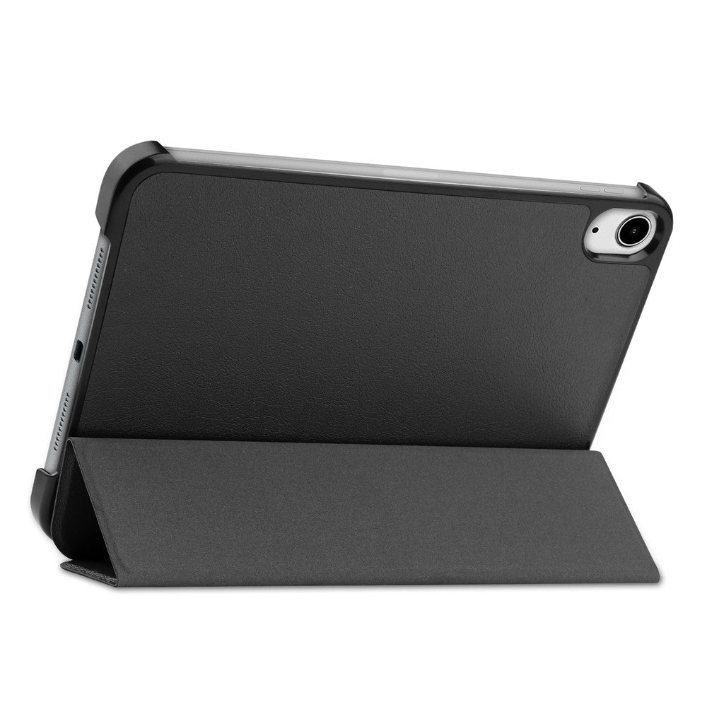 Tri-Fold Stand PU Leather Smart Tablet Protective Cover Tablet Case for iPad mini (2024) / mini (2021)