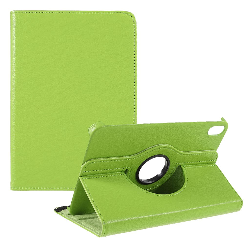 360 Degree Swiveling Stand Litchi Texture Leather Tablet Case Cover for iPad mini (2024) / mini (2024) / mini (2021)