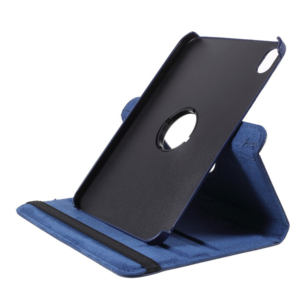 360 Degree Swiveling Stand Litchi Texture Leather Tablet Case Cover for iPad mini (2024) / mini (2024) / mini (2021)