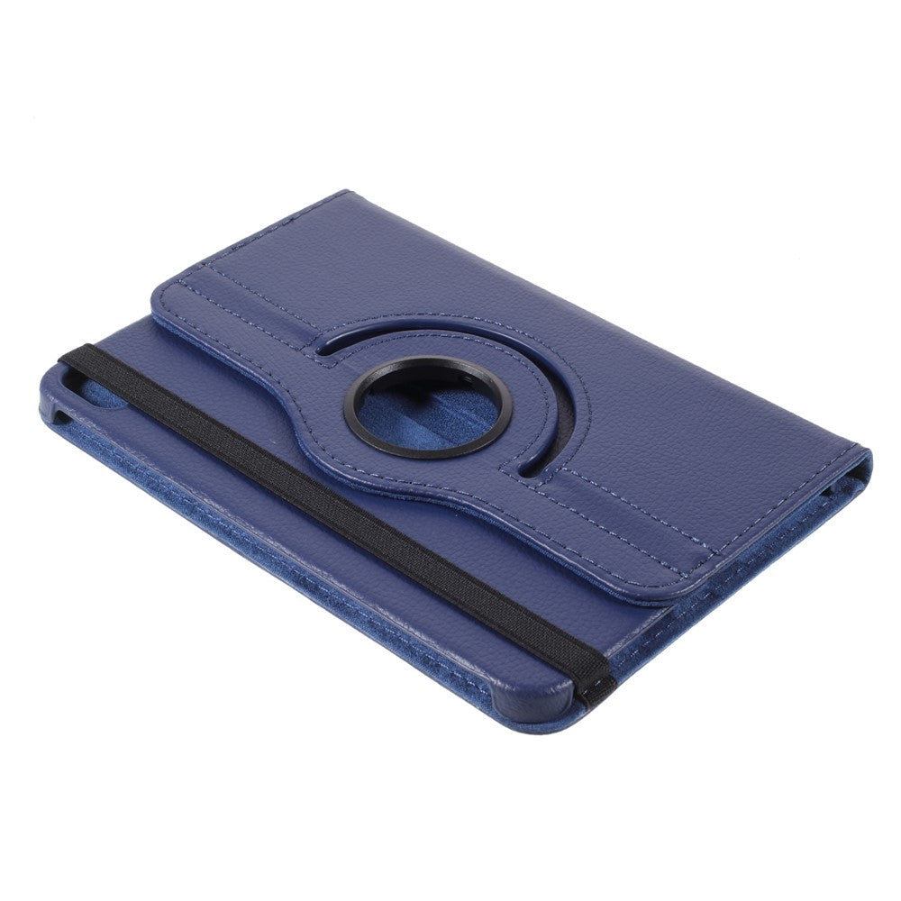 360 Degree Swiveling Stand Litchi Texture Leather Tablet Case Cover for iPad mini (2024) / mini (2024) / mini (2021)