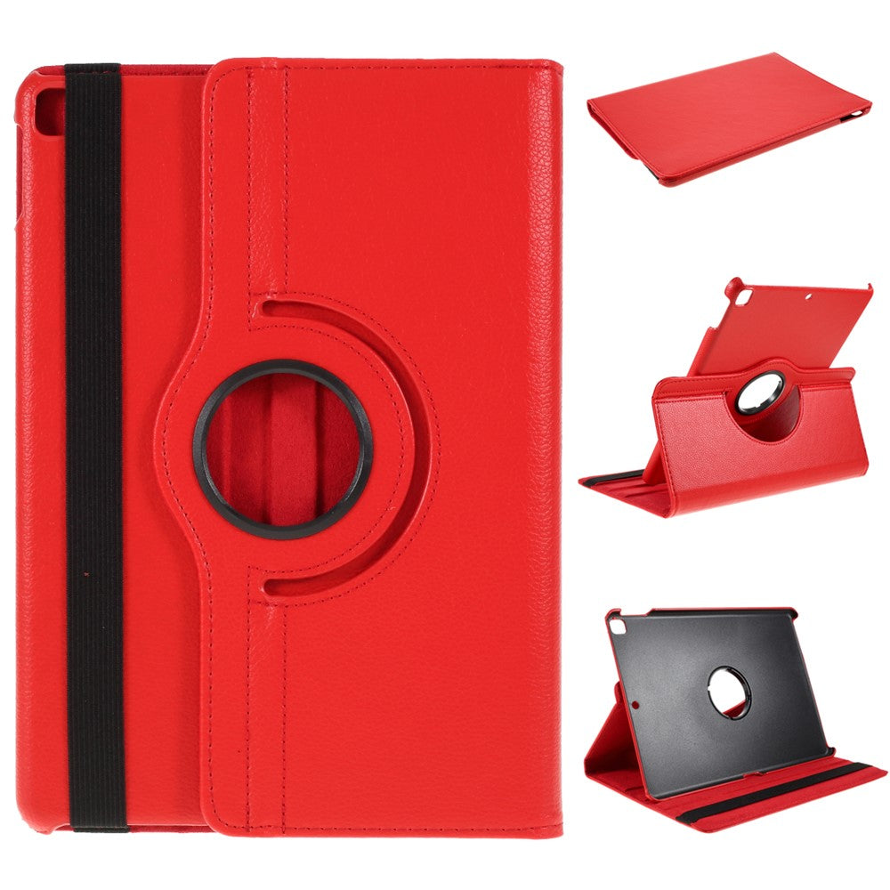 Leather Cover for iPad Air 10.5 (2019)/Pro 10.5 (2017)/iPad 10.2 (2021)/(2020)/(2019) Litchi Texture Rotary Stand Tablet Case