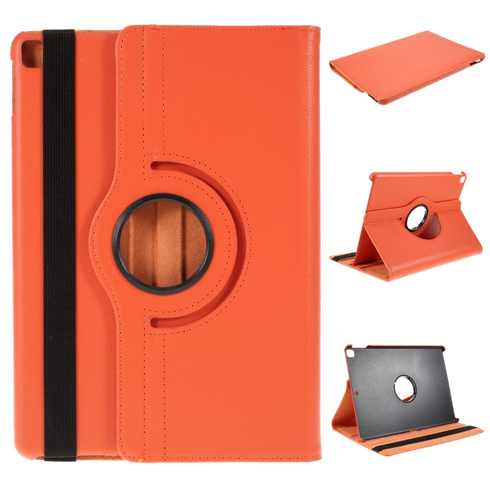 Leather Cover for iPad Air 10.5 (2019)/Pro 10.5 (2017)/iPad 10.2 (2021)/(2020)/(2019) Litchi Texture Rotary Stand Tablet Case