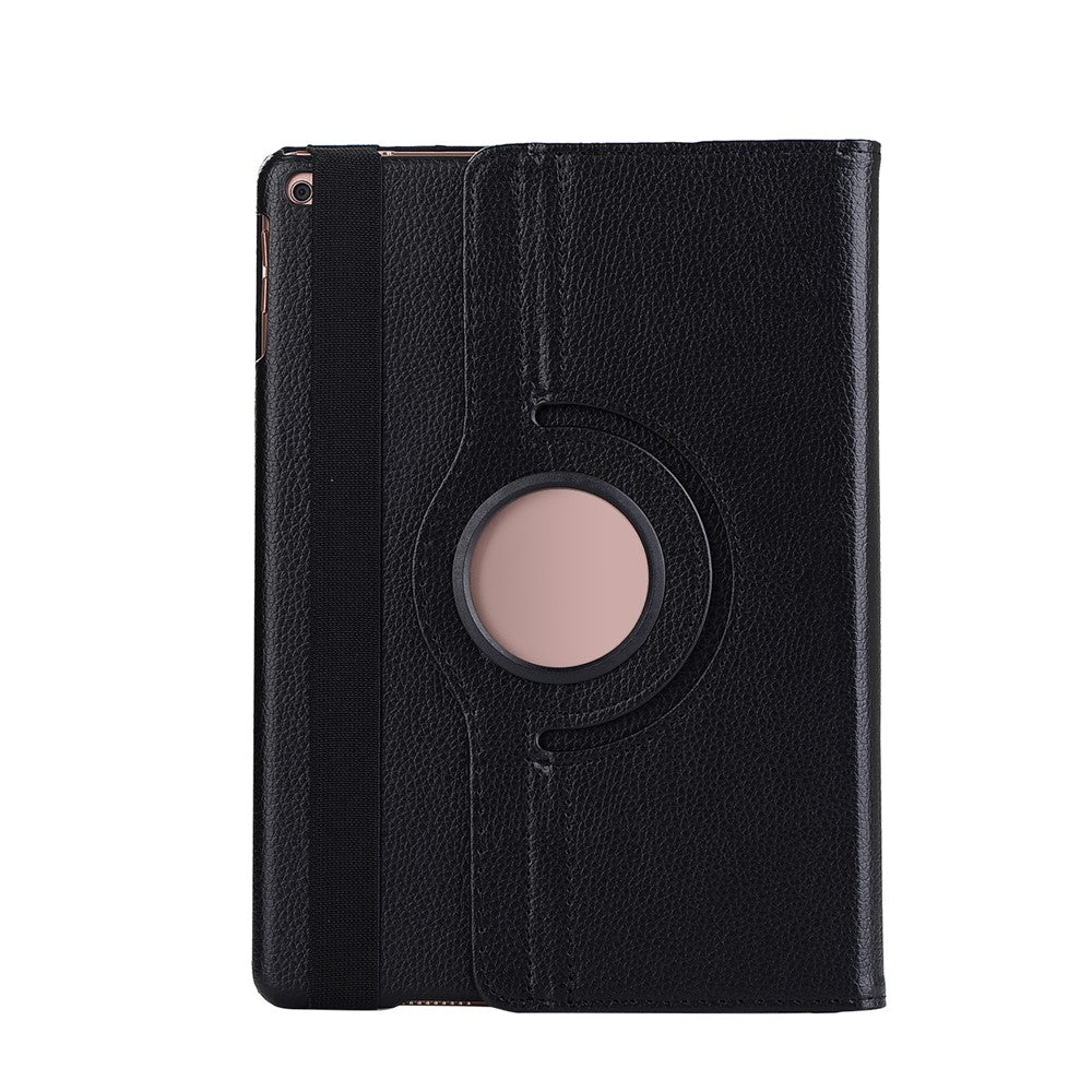 For iPad 9.7 (2018)/(2017) Litchi Texture 360 Degree Rotary Stand Smart Leather Tablet Case
