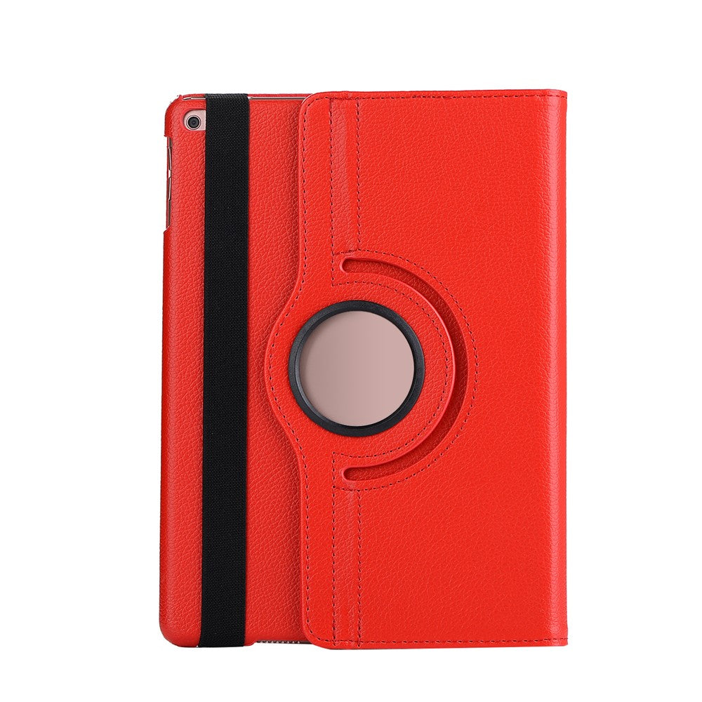For iPad 9.7 (2018)/(2017) Litchi Texture 360 Degree Rotary Stand Smart Leather Tablet Case