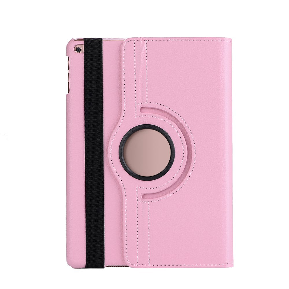 For iPad 9.7 (2018)/(2017) Litchi Texture 360 Degree Rotary Stand Smart Leather Tablet Case