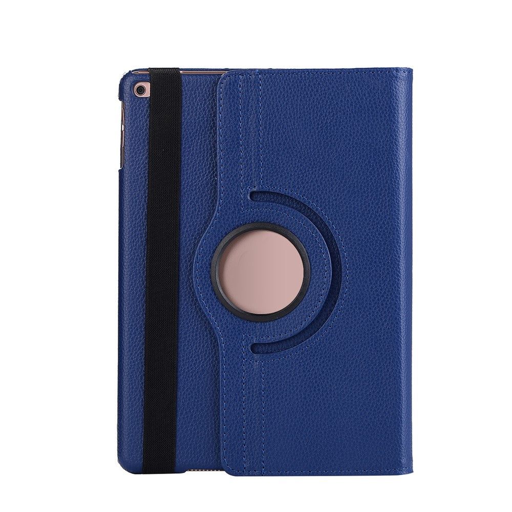 For iPad 9.7 (2018)/(2017) Litchi Texture 360 Degree Rotary Stand Smart Leather Tablet Case