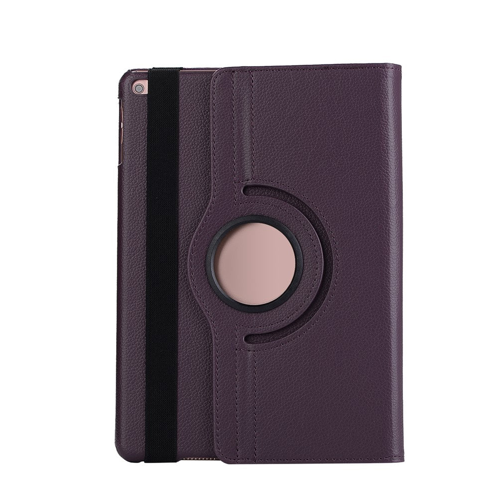For iPad 9.7 (2018)/(2017) Litchi Texture 360 Degree Rotary Stand Smart Leather Tablet Case