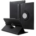 Leather Cover for iPad 9.7 (2018) / 9.7 (2017) / Air 2 / Air (2013) Rotary Stand Tablet Case with Elastic Band
