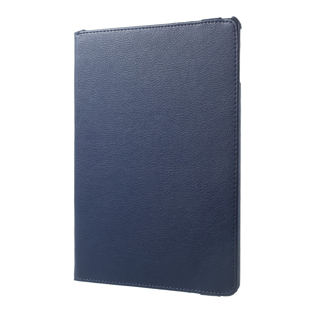 Leather Cover for iPad 9.7 (2018) / 9.7 (2017) / Air 2 / Air (2013) Rotary Stand Tablet Case with Elastic Band
