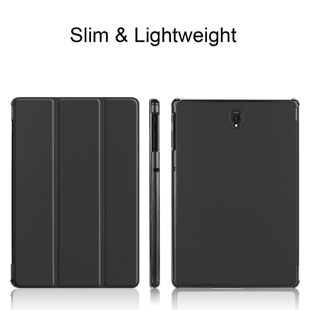 Tri-fold Stand PU Leather Smart Cover Accessory for Samsung Galaxy Tab S4 10.5 T830/T835