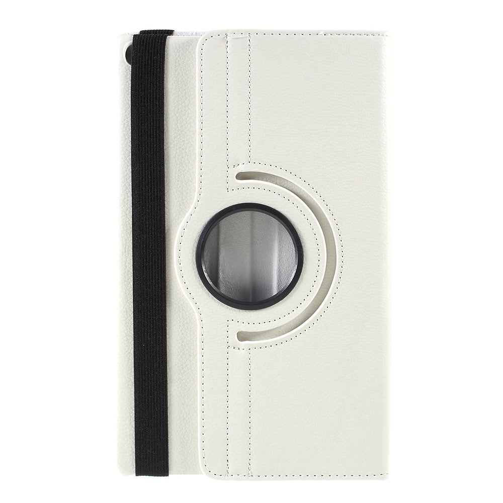 For Samsung Galaxy TAB A 10.1 (2019) SM-T510 / SM-T515 Litchi Texture Leather Tablet Cover with 360-Degree Rotation Multi-Angle Supporting